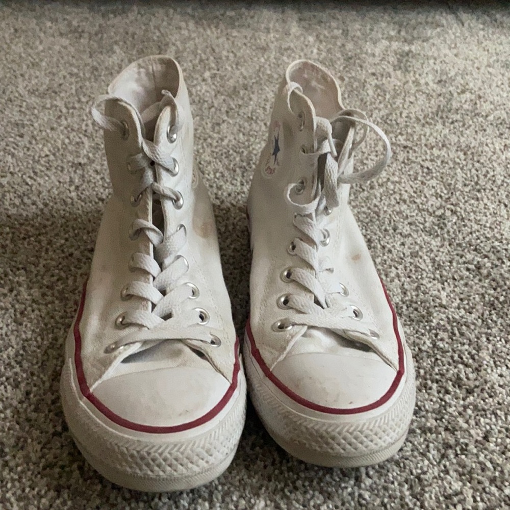 White high top converse
